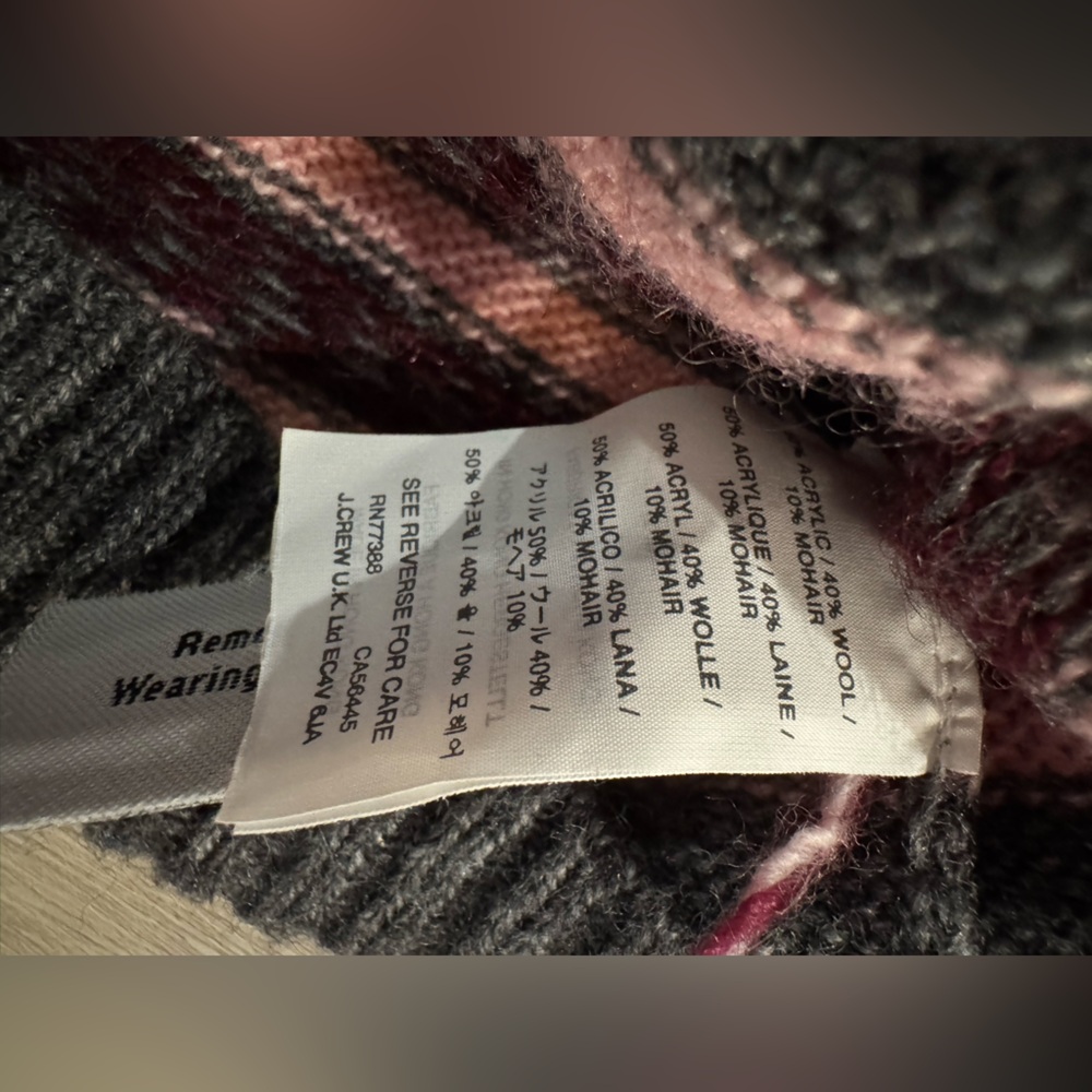 J CREW WOOL BLEND SWEATER - Picture 4 of 7